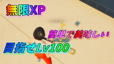 【フォートナイト】チャプター3 シーズン3 無限XP 簡単レベル上げ目指せLv100　4