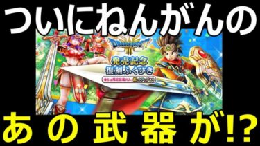 【ドラクエウォーク】ねんがんの●●をてにいれたぞ!!【DQⅢ発売記念ガチャ等】